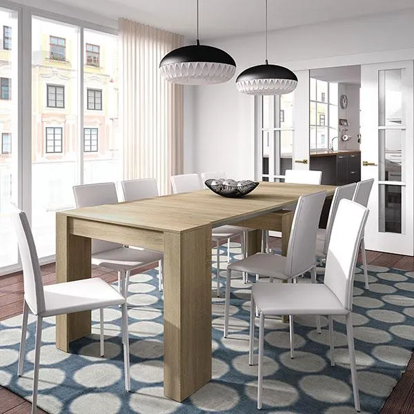 Mesa comedor extensible Roble Canadian