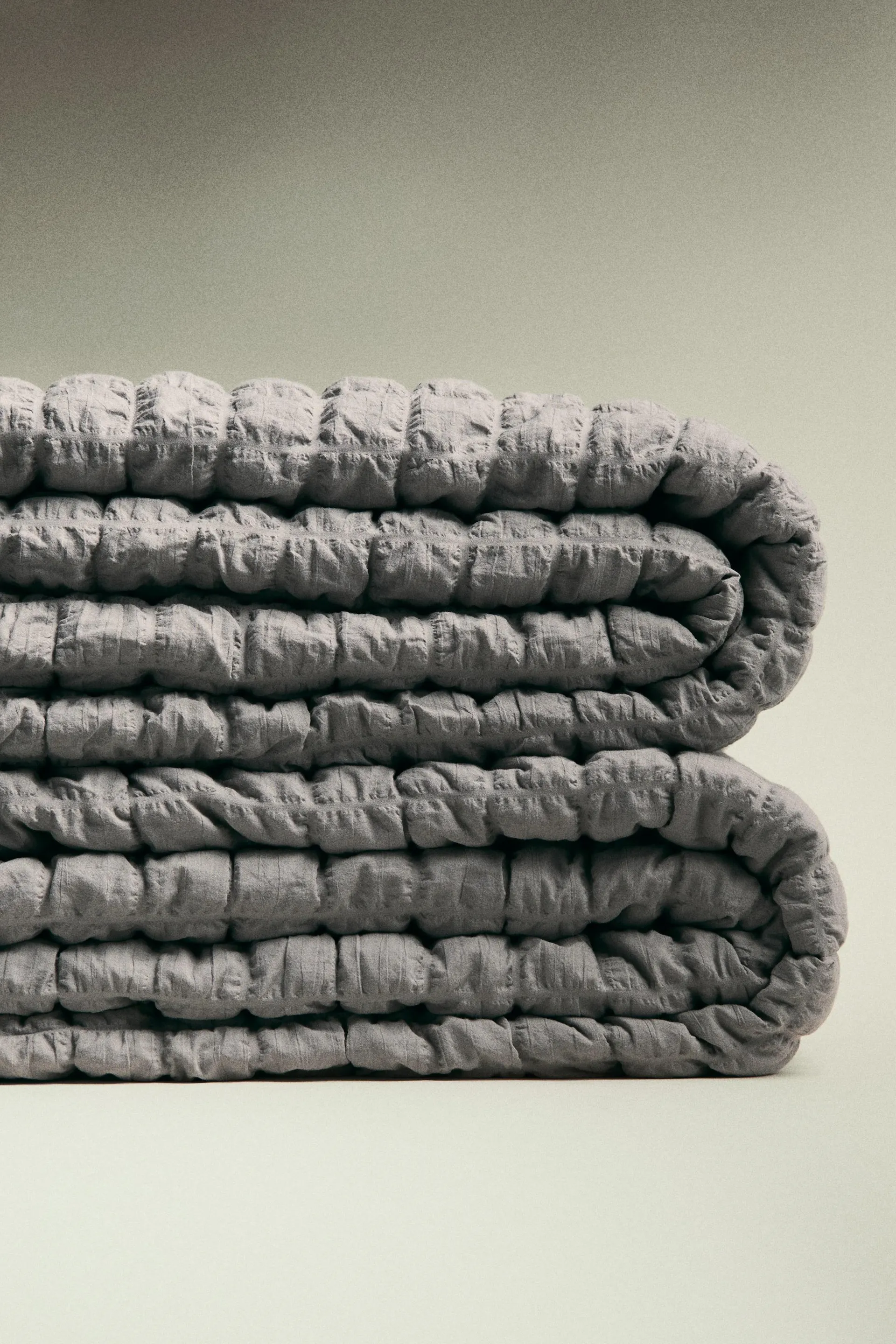 Cubrecama guateado de algodón