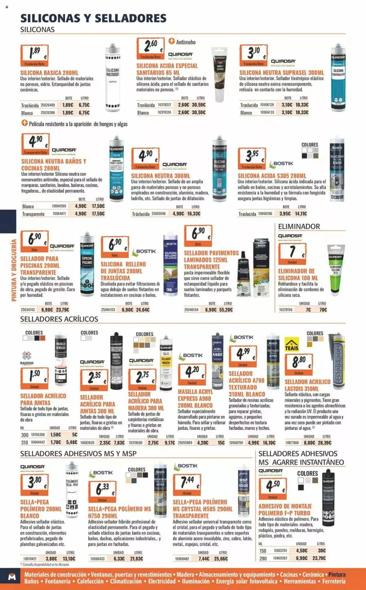 Catálogo de Obramat folleto 8 de marzo al 22 de abril 2024 - Página 184