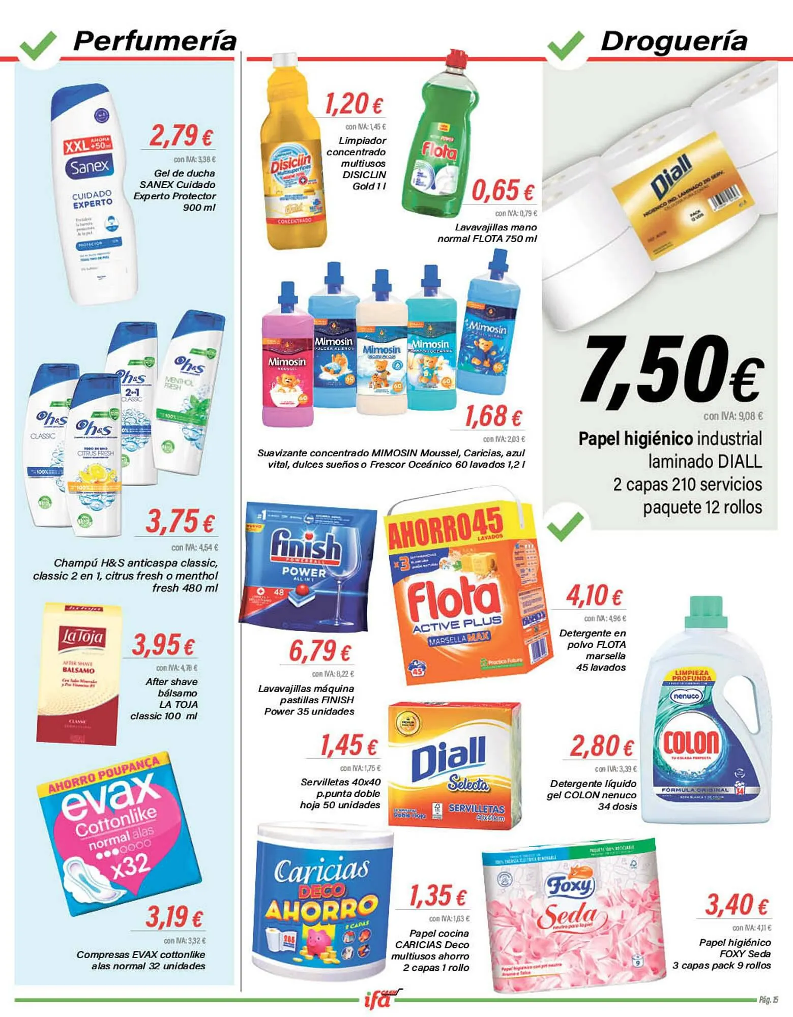 Catálogo de Folleto Cash Ifa 8 de noviembre al 21 de noviembre 2023 - Página 15