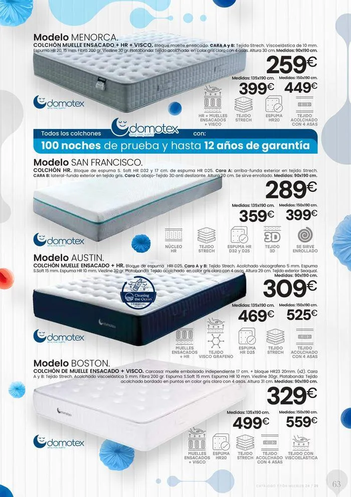 Catálogo de Precios vigentes hasta of 31 de mayo de 2025  12 de julio al 31 de mayo 2025 - Página 63