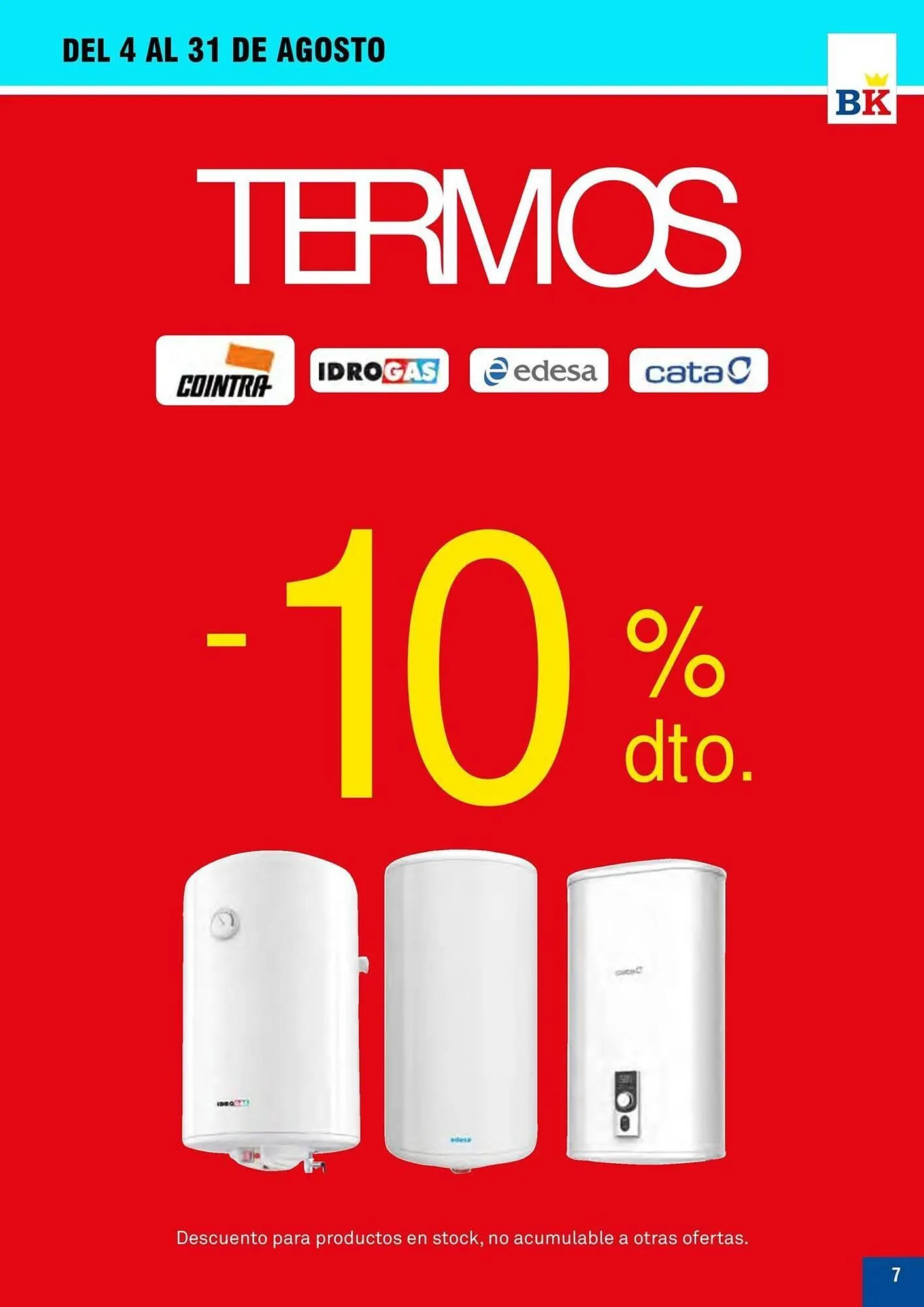 Catálogo de Folleto Bricoking 14 de agosto al 31 de agosto 2025 - Página 7