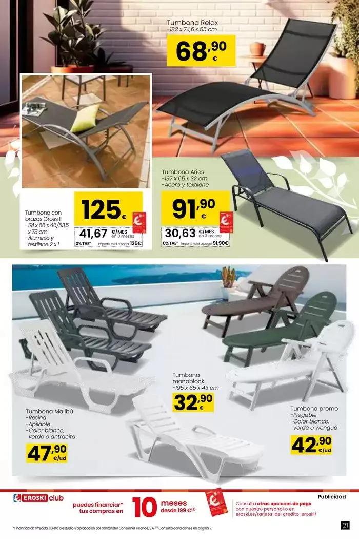 Catálogo de Terraza y Jardín 2 de mayo al 28 de mayo 2025 - Página 21