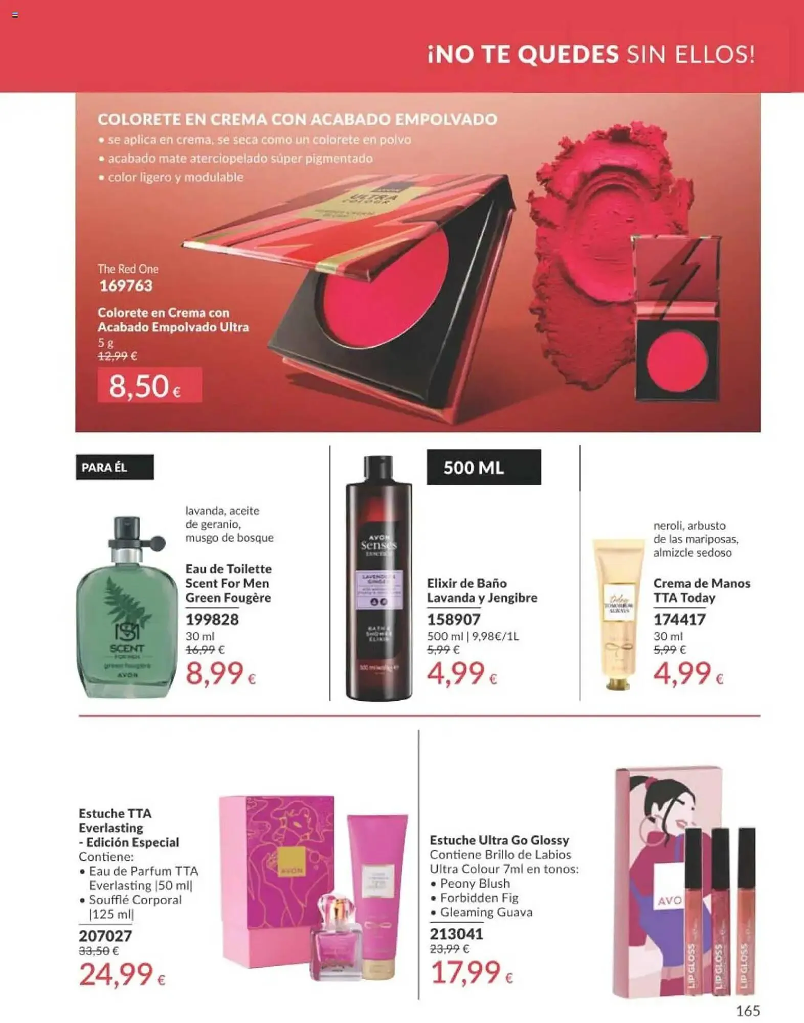 Catálogo de Folleto AVON 1 de septiembre al 30 de septiembre 2025 - Página 165