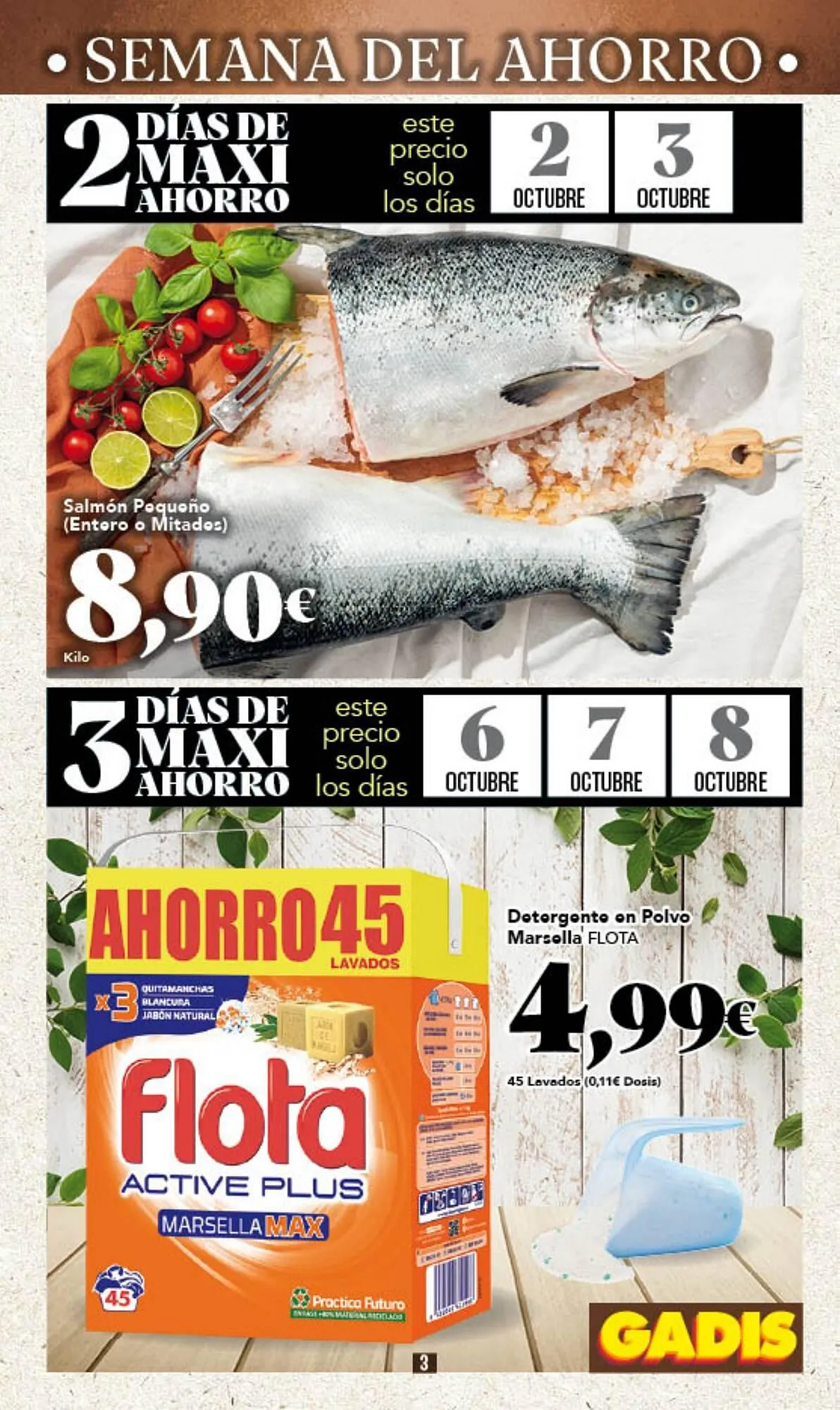 Catálogo de Folleto Gadis 2 de octubre al 8 de octubre 2025 - Página 3