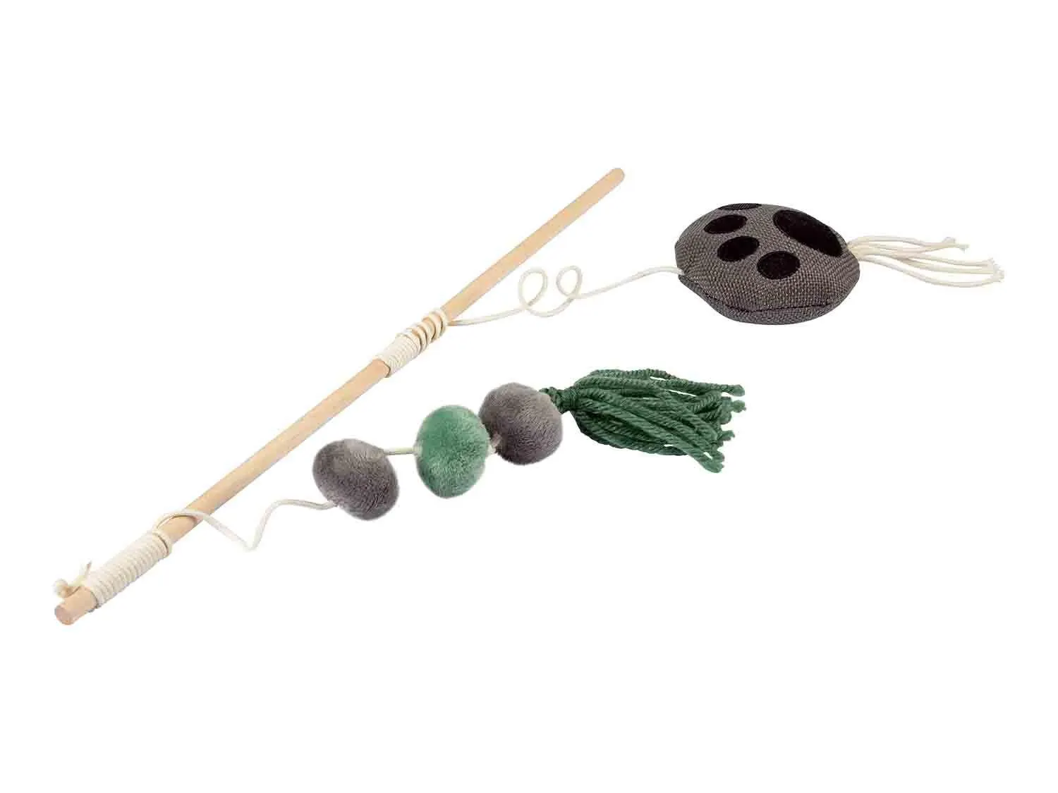 Caña de pescar para gatos