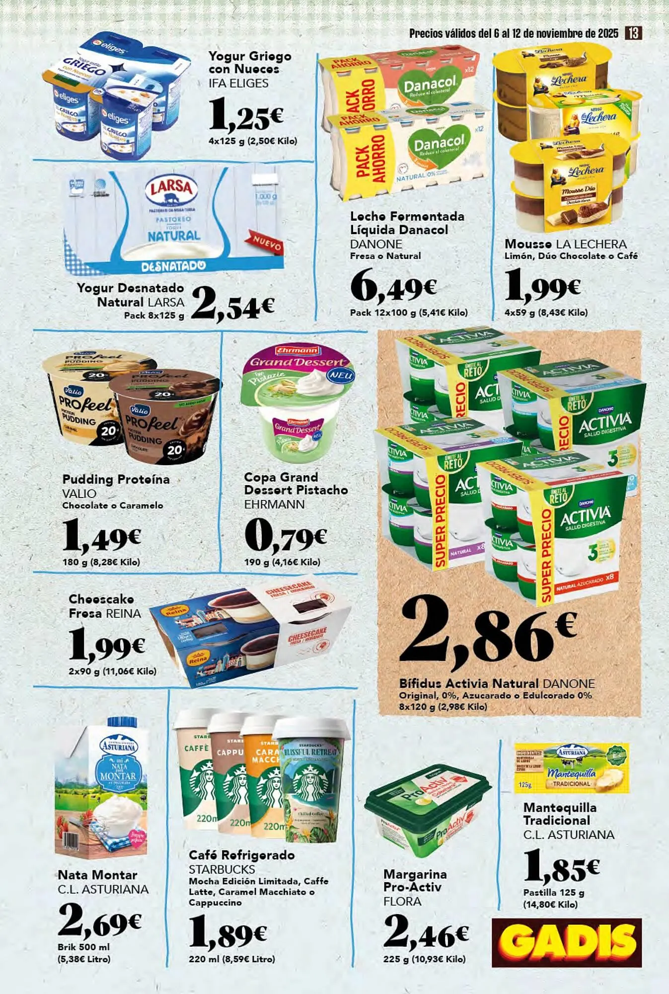 Catálogo de Folleto Gadis 6 de noviembre al 12 de noviembre 2025 - Página 13
