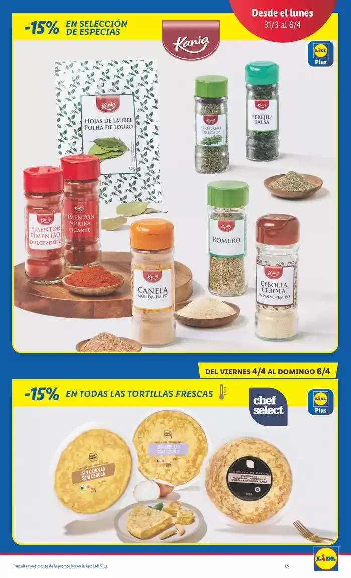 Catálogo de № 1 PRECIO - Ofertas válidas del 31/03 al 06/04 31 de marzo al 6 de abril 2025 - Página 15