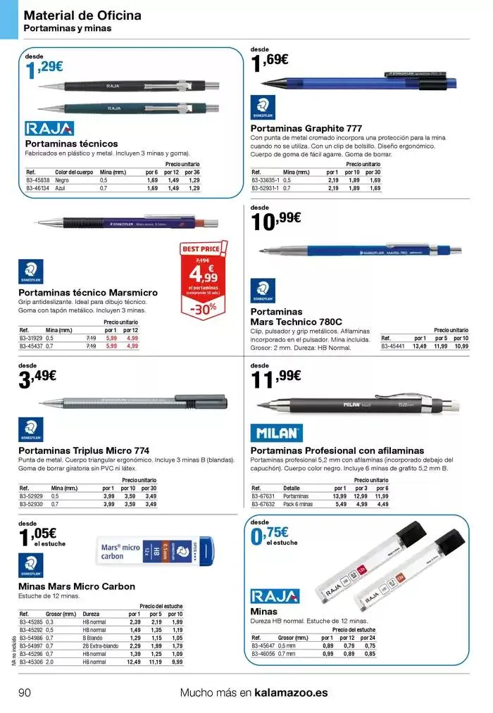 Catálogo de Staples Kalamazoo Catálogo General 9 de enero al 30 de septiembre 2025 - Página 90