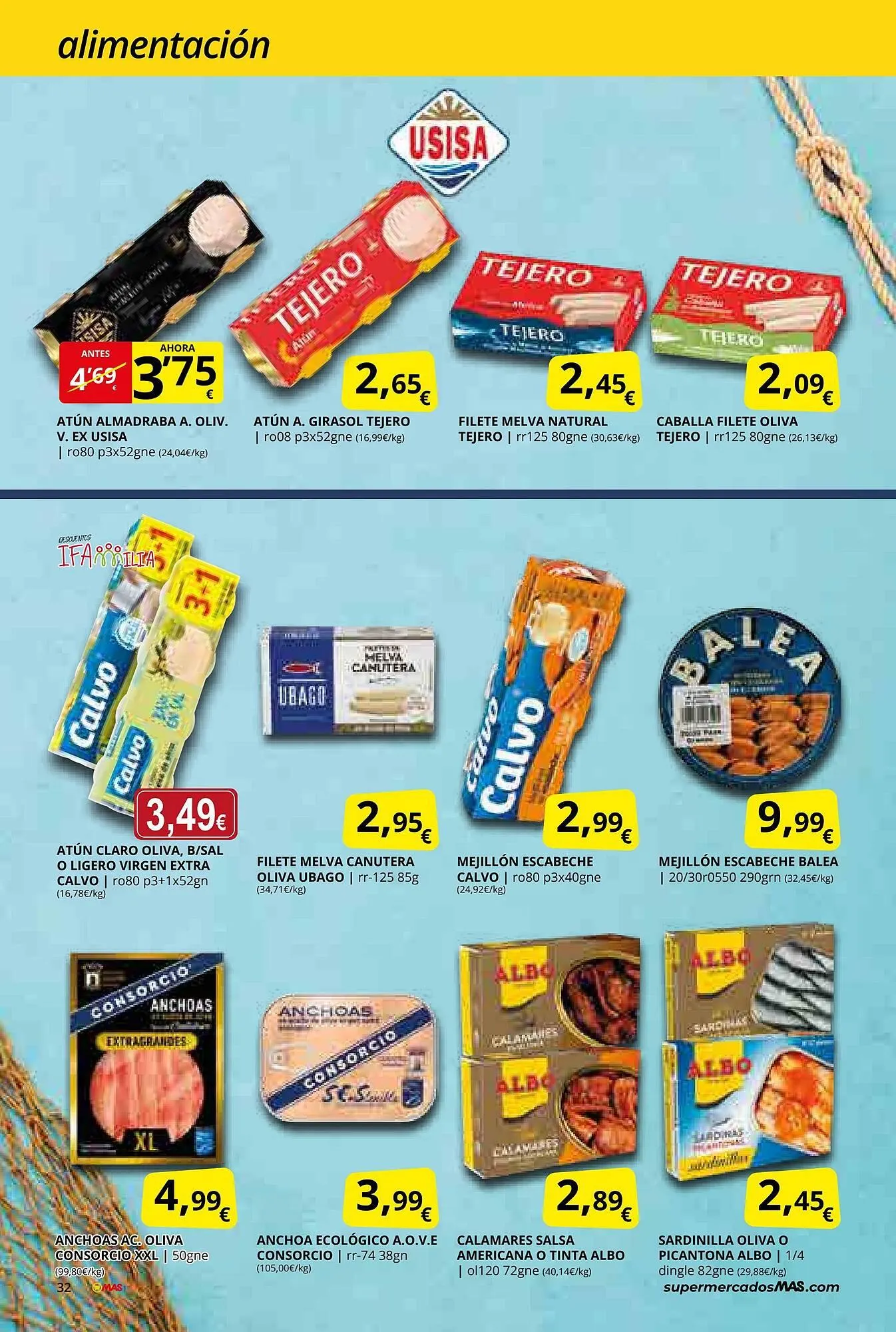 Catálogo de Folleto Supermercados MAS 27 de junio al 31 de julio 2025 - Página 32
