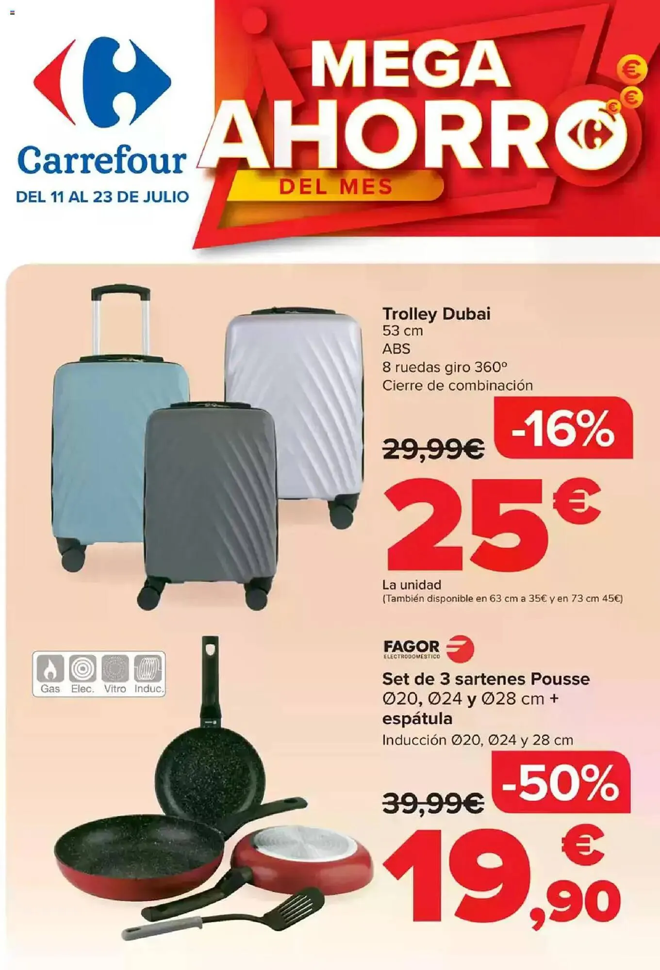 Catálogo de Folleto Carrefour 11 de julio al 23 de julio 2025 - Página 1
