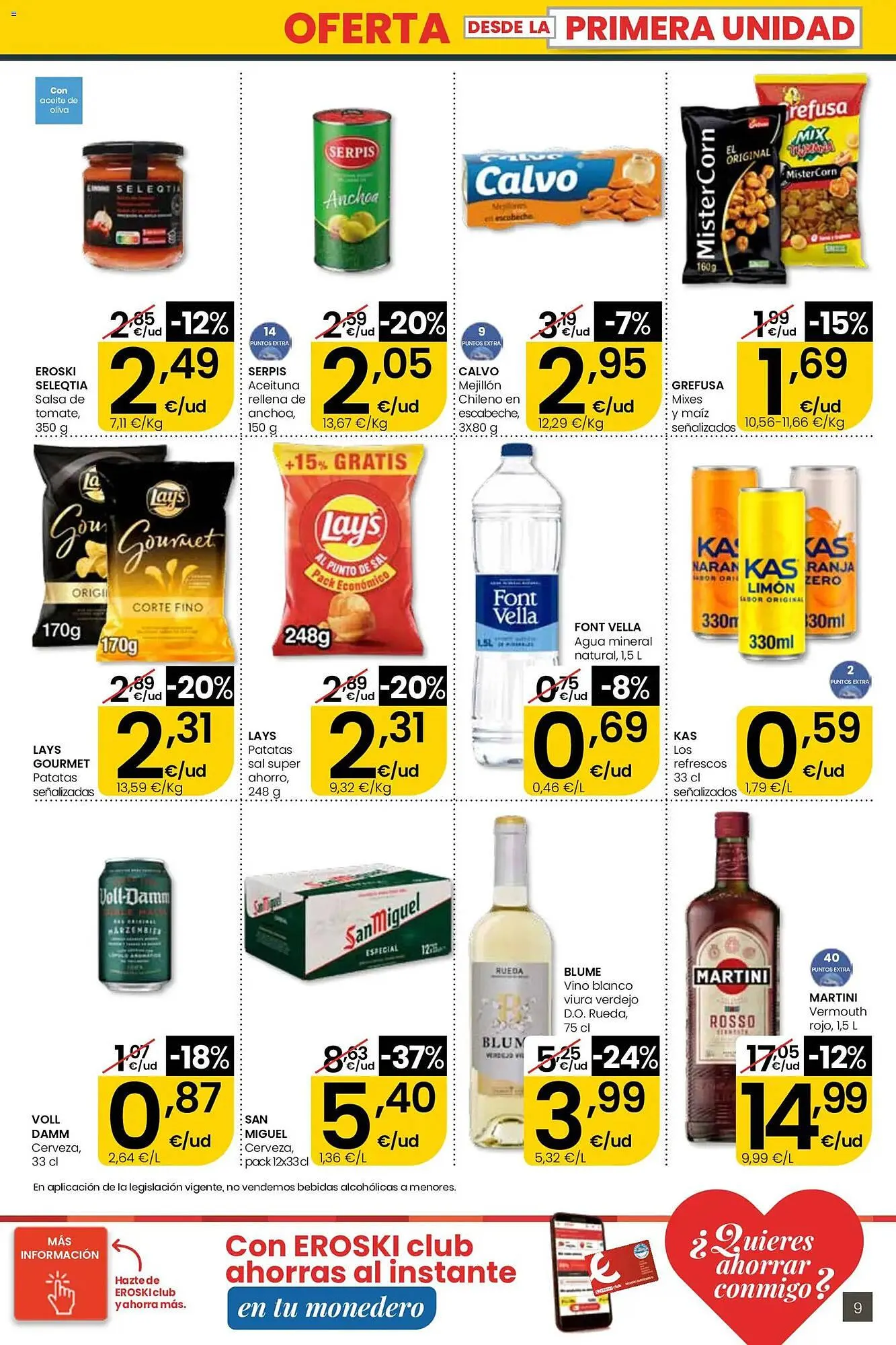 Catálogo de Folleto Eroski 30 de abril al 13 de mayo 2026 - Página 9