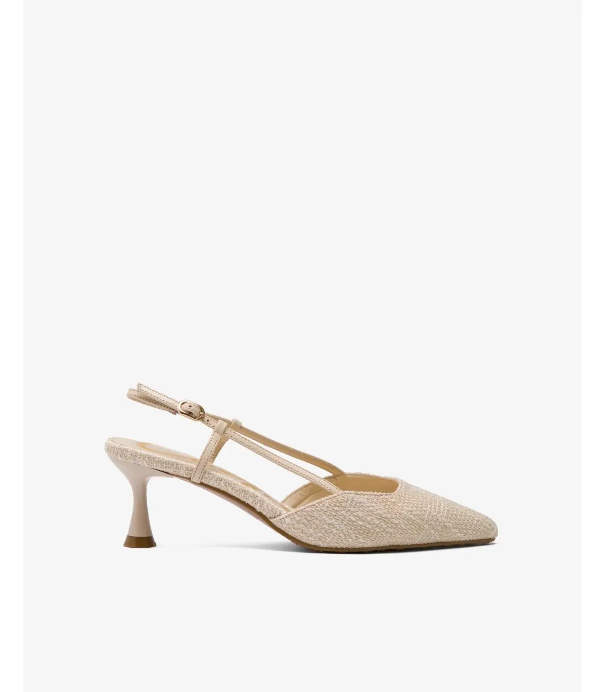 Zapatos salón Mujer Beige