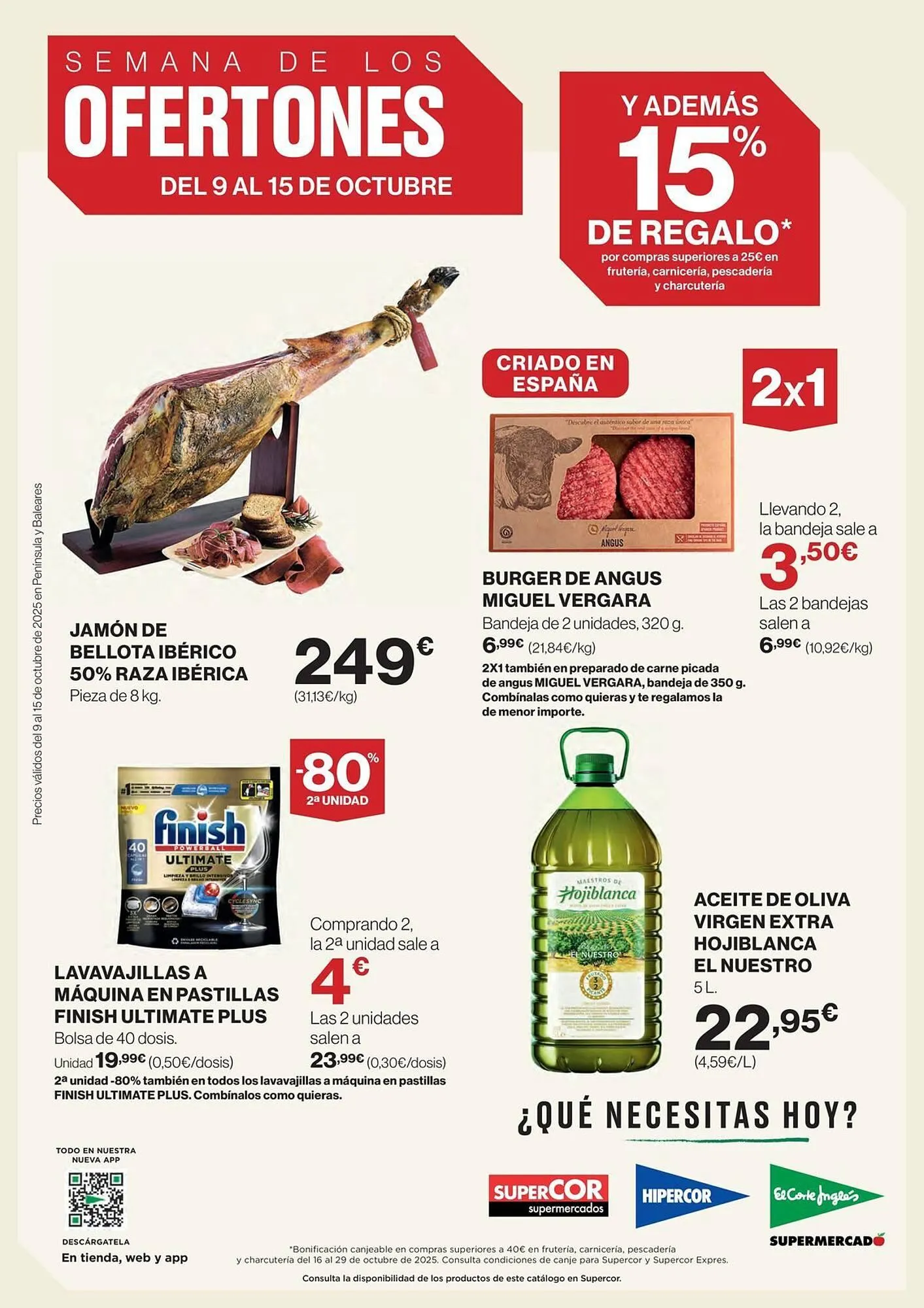 Catálogo de Catálogo Hipercor 9 de octubre al 15 de octubre 2025 - Página 1