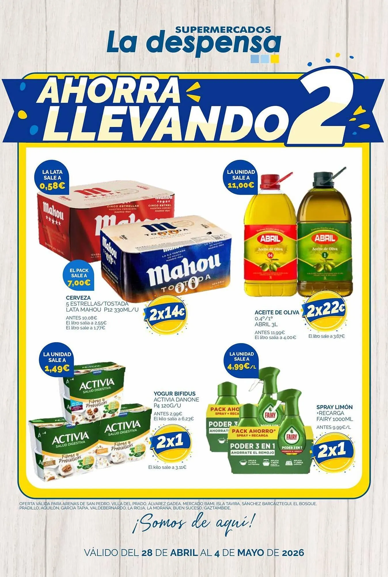 Catálogo de Folleto Supermercados La Despensa 28 de abril al 4 de mayo 2026 - Página 1