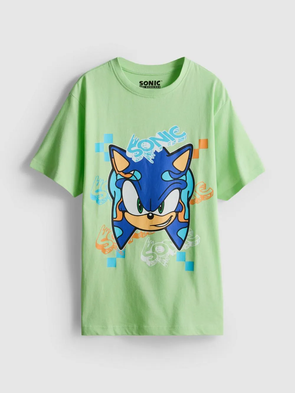 7-15 años | Camiseta de Sonic, el erizo