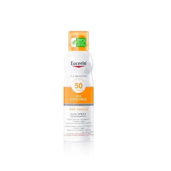 Eucerin Spray Solar Transparente Dry Touch SPF50+ 200ml