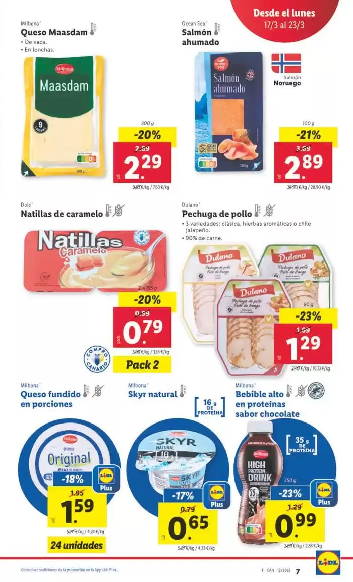 Catálogo de № 1 PRECIO - Ofertas válidas del 17/03 al 23/03 17 de marzo al 23 de marzo 2025 - Página 7