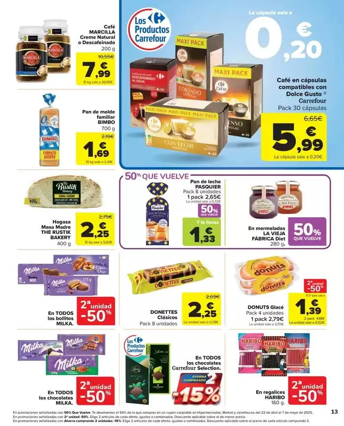 Catálogo de 2ªunidad -50% En más de 700 productos 10 de abril al 21 de abril 2025 - Página 13