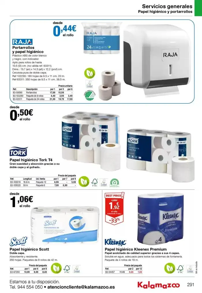 Catálogo de Staples Kalamazoo Catálogo General 9 de enero al 30 de septiembre 2025 - Página 291