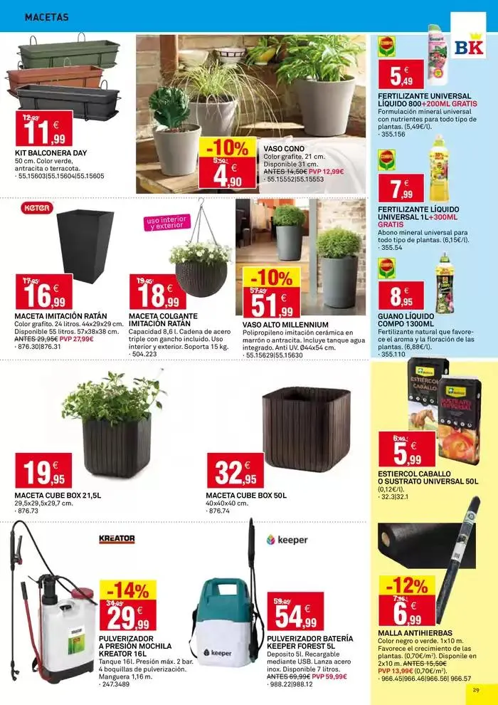 Catálogo de Bricoking Pontevedra y Porrino 3 de abril al 4 de mayo 2025 - Página 29