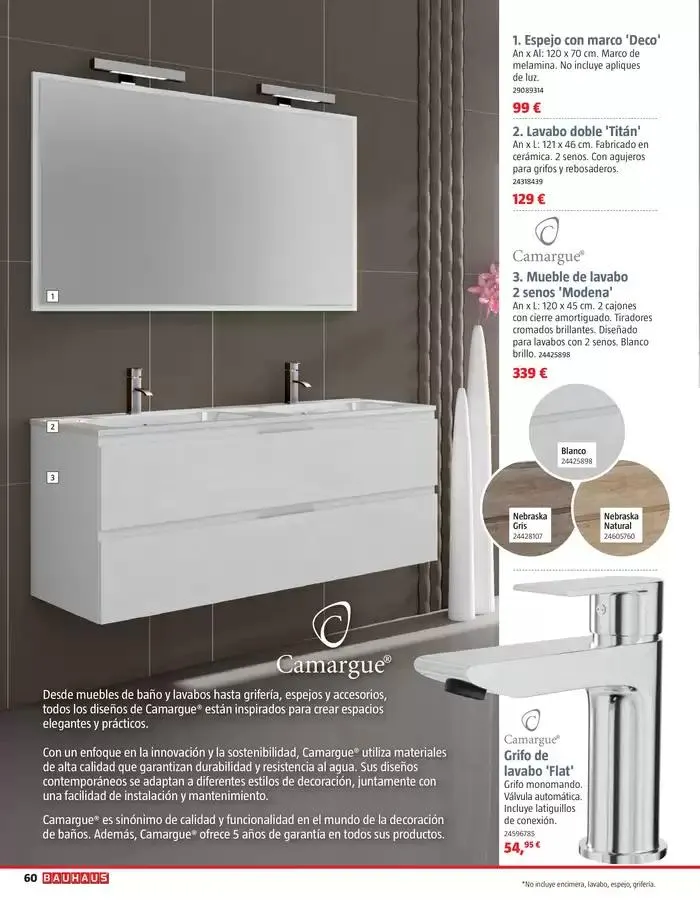 Catálogo de Renueva baños y cocinas 27 de febrero al 25 de marzo 2025 - Página 60