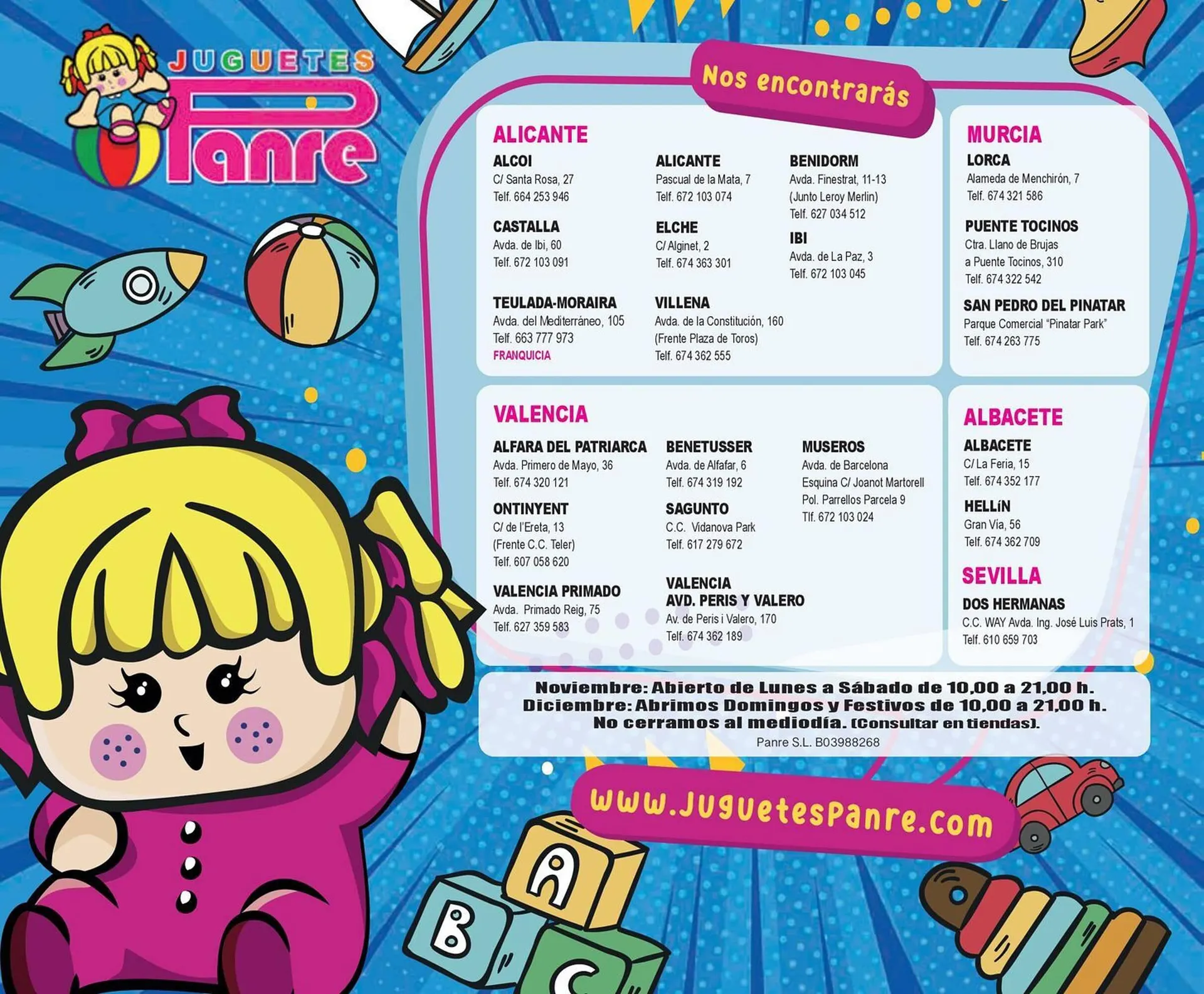 Catálogo de Folleto Panre 8 de noviembre al 24 de diciembre 2023 - Página 316