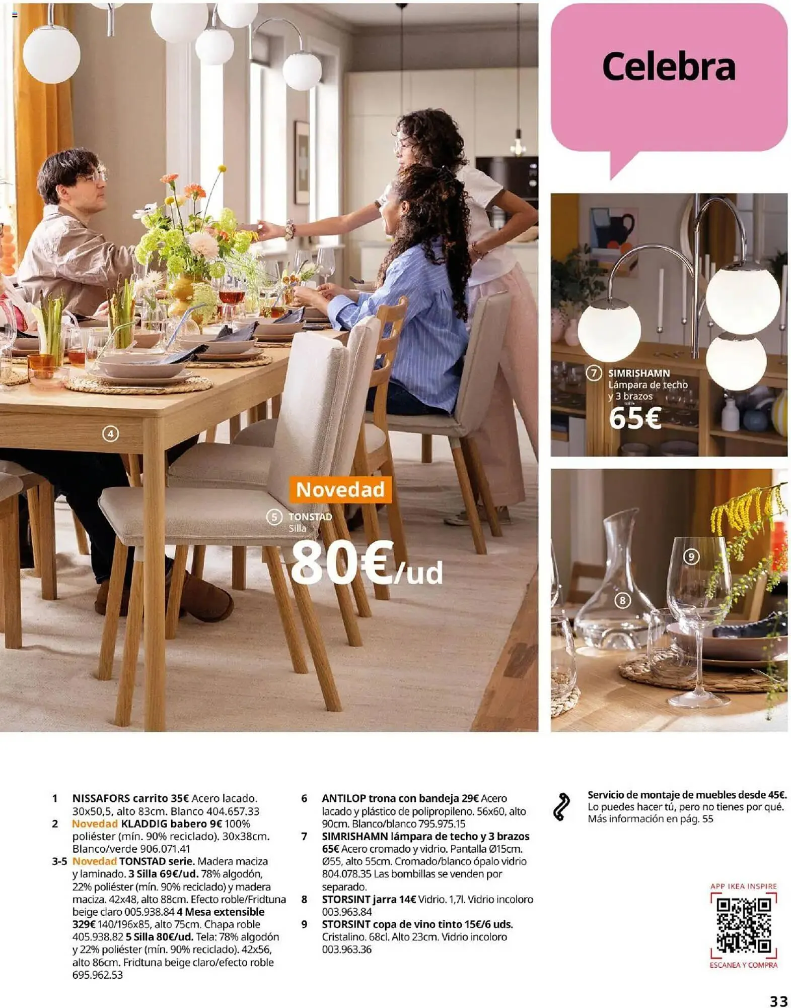 Catálogo de Catálogo IKEA 18 de septiembre al 31 de enero 2026 - Página 33