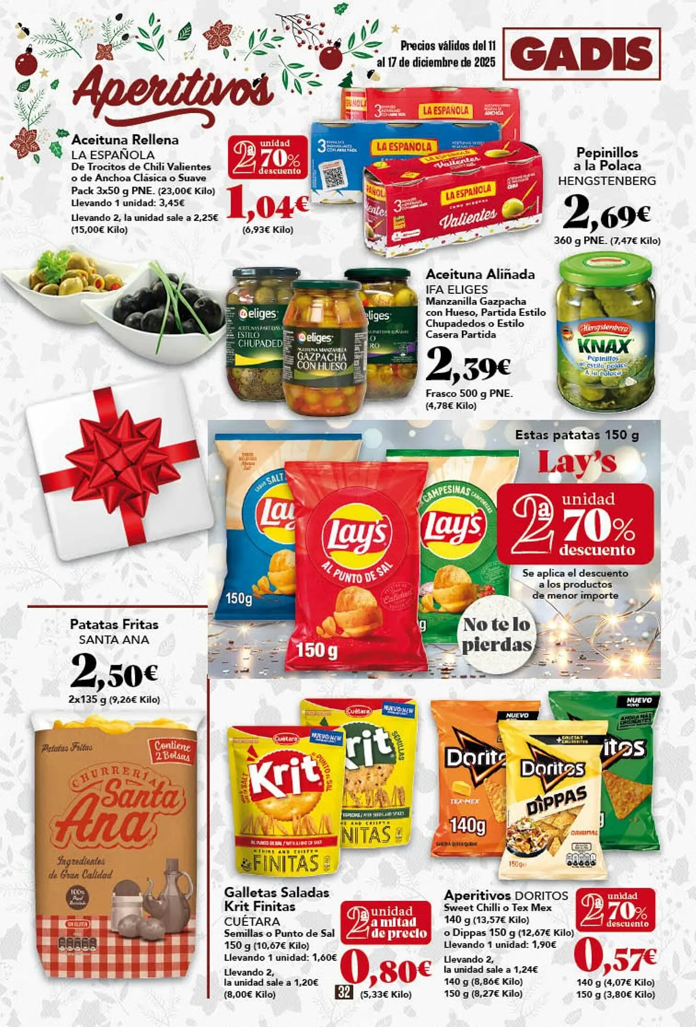 Catálogo de Folleto Gadis 11 de diciembre al 17 de diciembre 2025 - Página 32