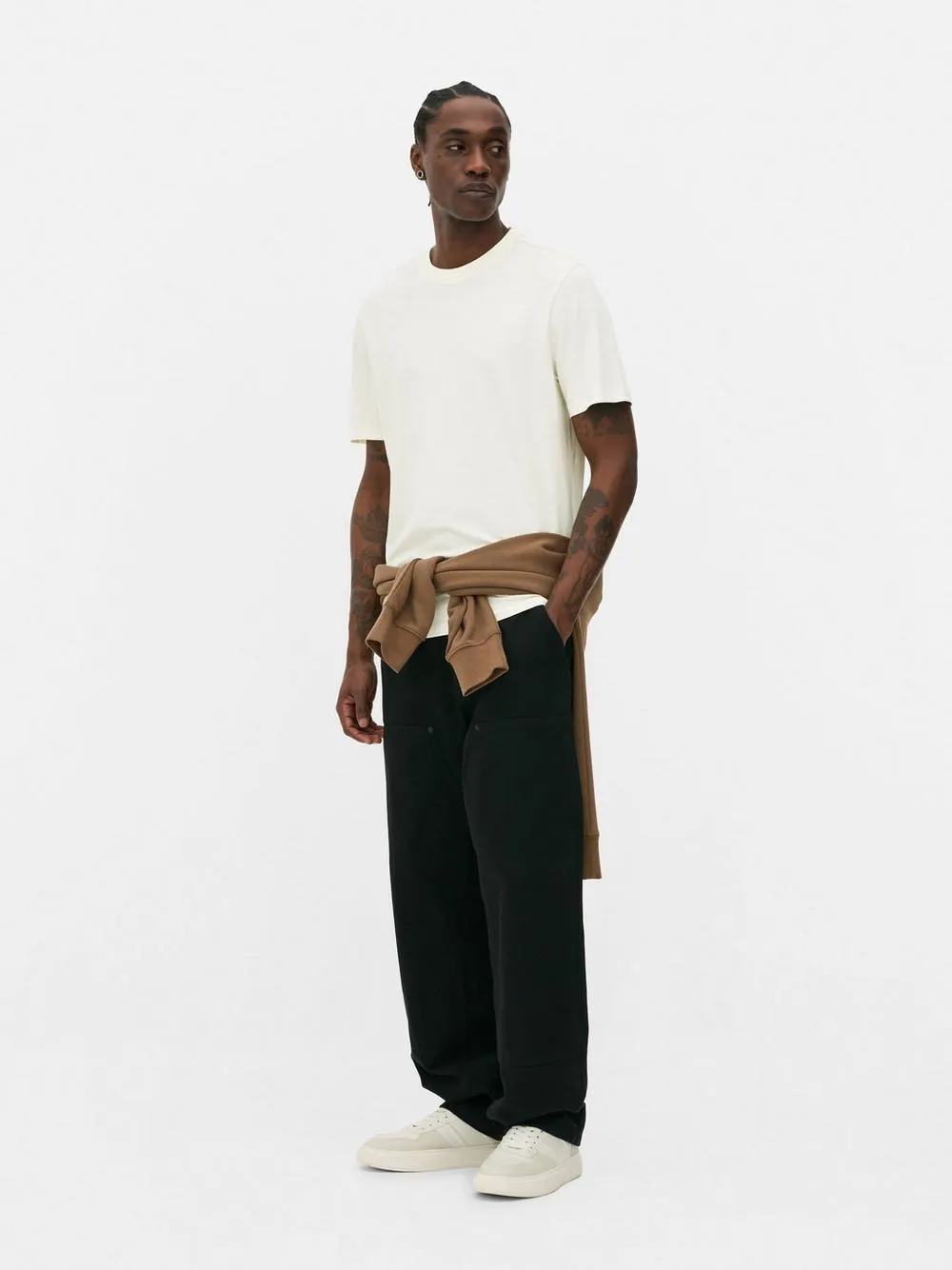 Camiseta de cuello redondo