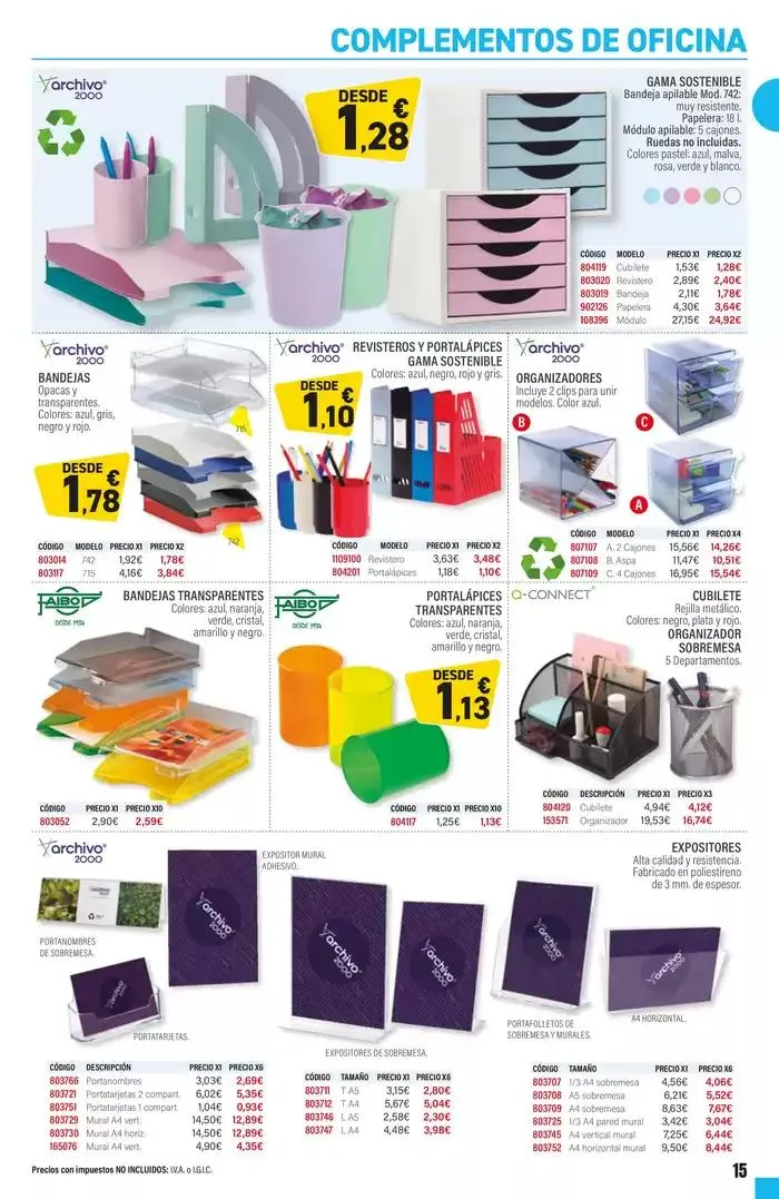 Catálogo de ESPECIAL ARCHIVO 6 de febrero al 11 de junio 2025 - Página 15