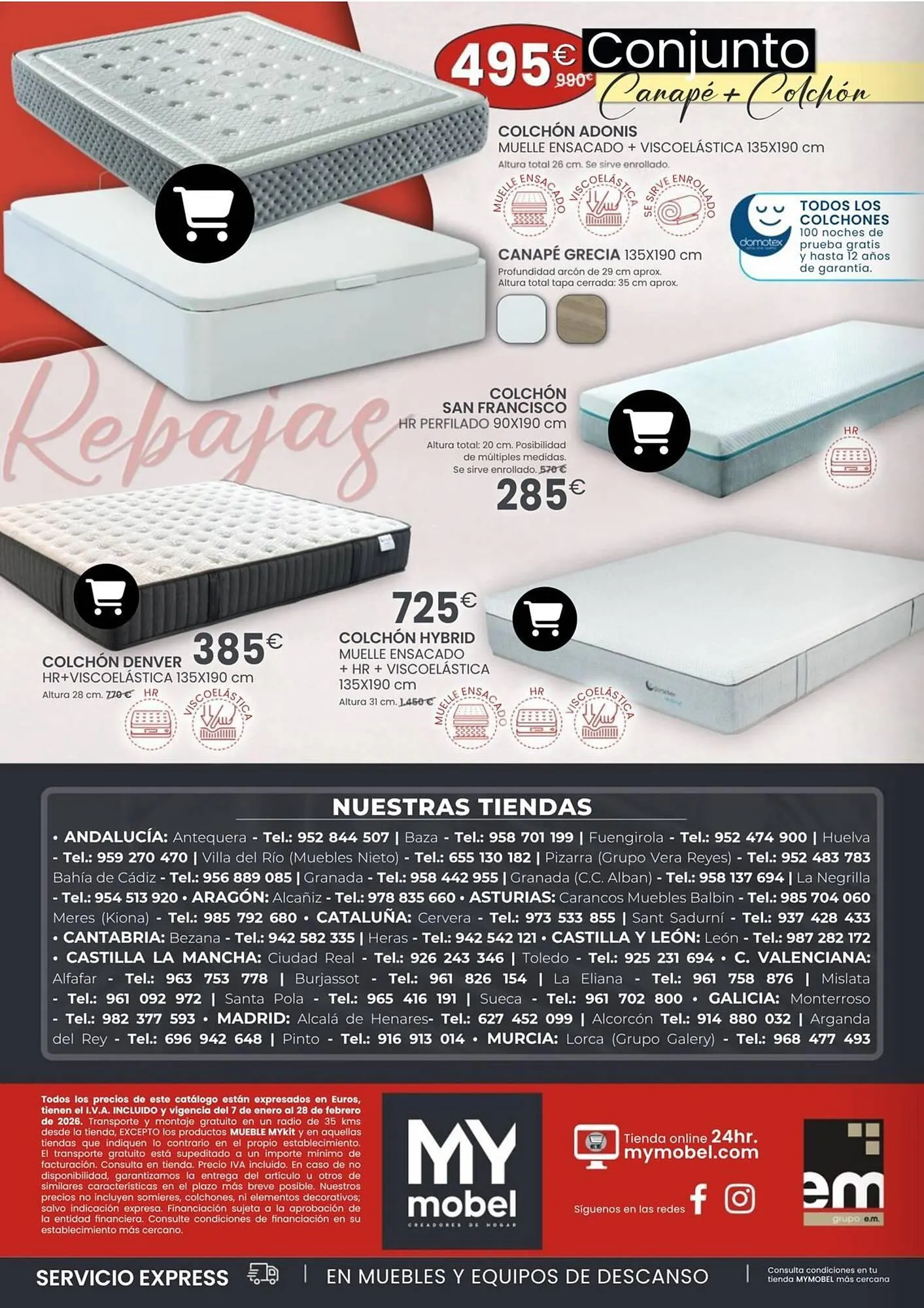 Catálogo de Folleto MyMobel 12 de enero al 28 de febrero 2026 - Página 8