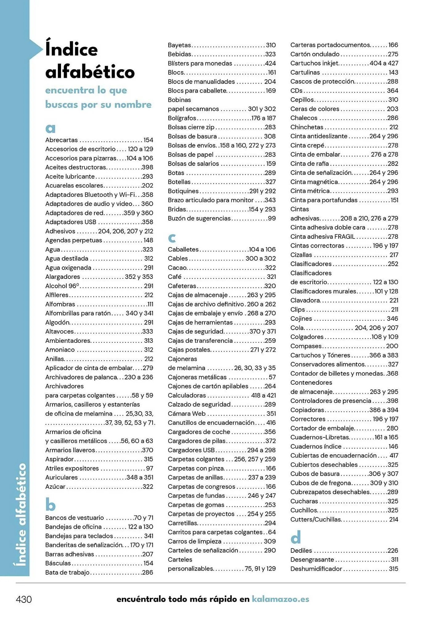 Catálogo de Folleto Staples Kalamazoo 19 de enero al 31 de diciembre 2026 - Página 430