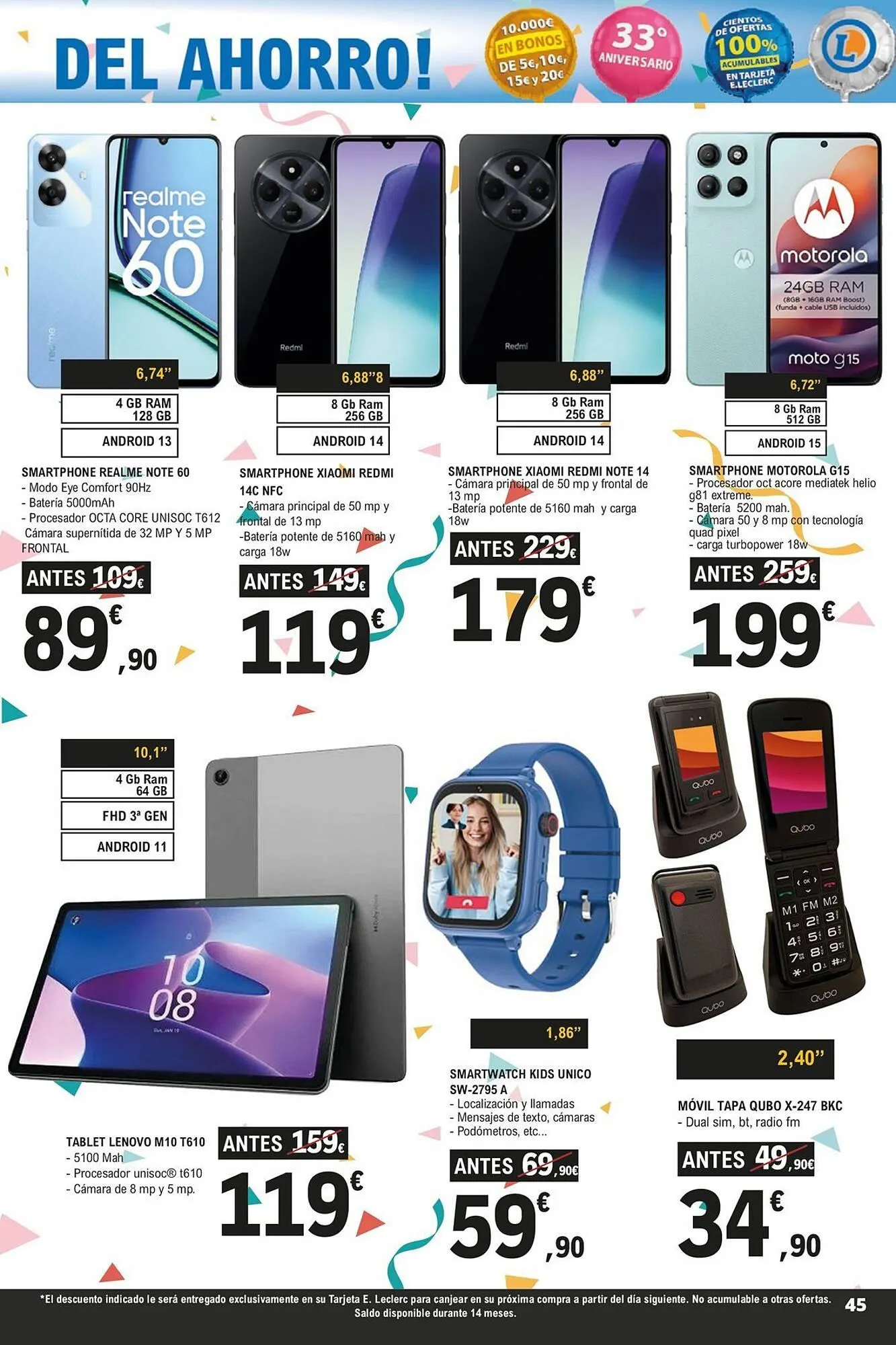 Catálogo de Folleto E.Leclerc 14 de julio al 29 de julio 2025 - Página 45