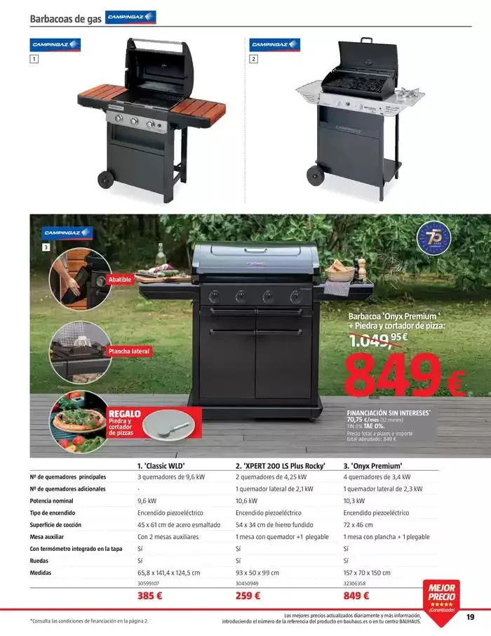 Catálogo de Barbacoas, cocinar al aire libre 8 de mayo al 6 de junio 2025 - Página 19