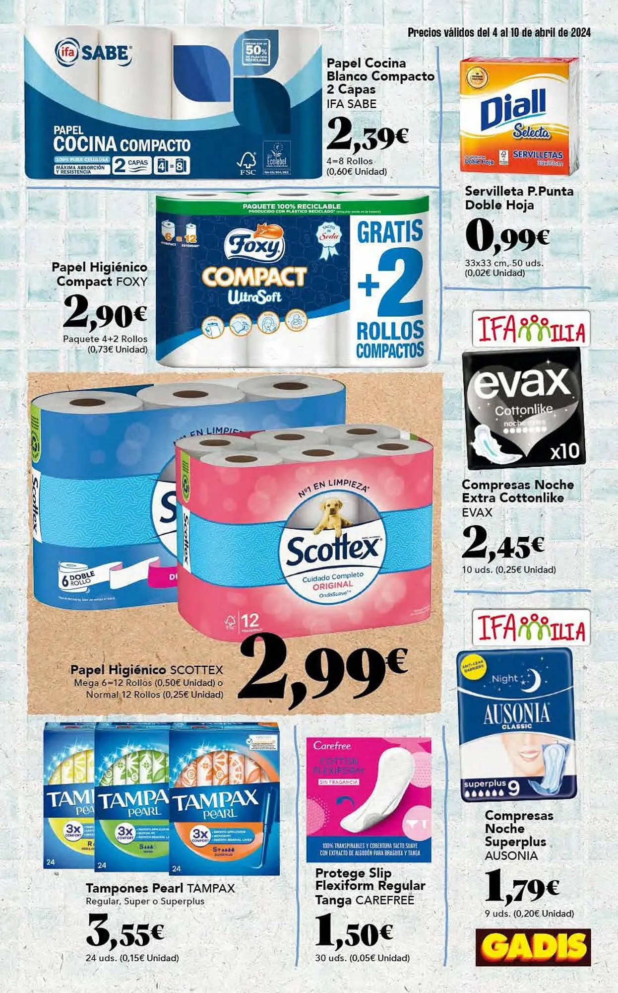 Catálogo de Folleto Gadis 4 de abril al 10 de abril 2024 - Página 37