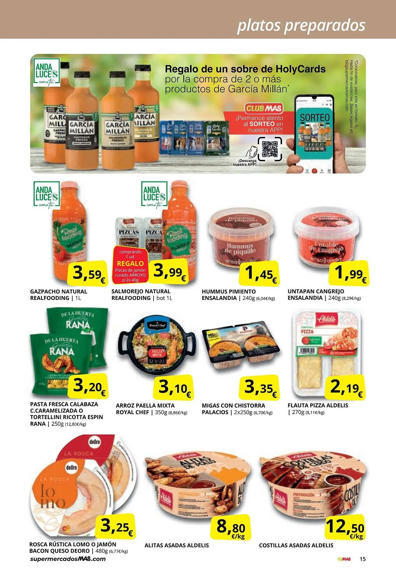 Catálogo de Folleto Supermercados MAS 3 de marzo al 26 de marzo 2026 - Página 15