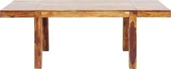 Mesa Momo madera mango con 2 Extensiones 120(40+40) x 80cm