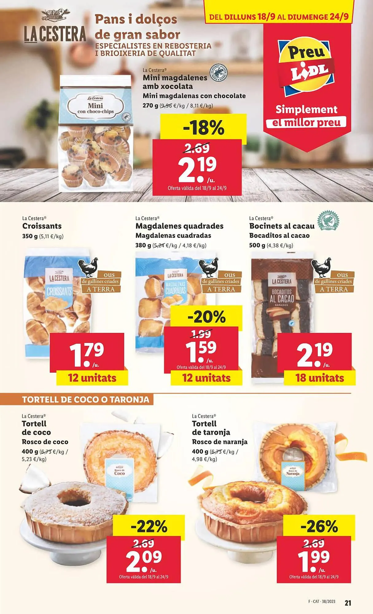 Catálogo de Folleto Lidl 18 de septiembre al 25 de septiembre 2023 - Página 41