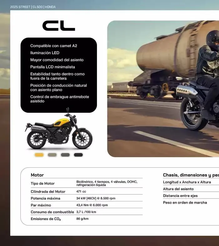 Catálogo de Gama Street & Touring 2025 14 de mayo al 31 de diciembre 2025 - Página 33