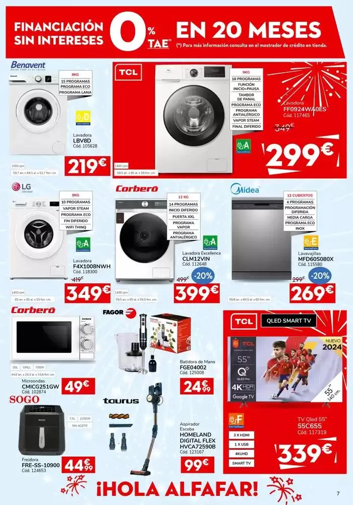 Catálogo de ¡VOLVEMOS! GRAN REAPERTURA CONFORAMA ALFAFAR  27 de marzo al 30 de abril 2025 - Página 7