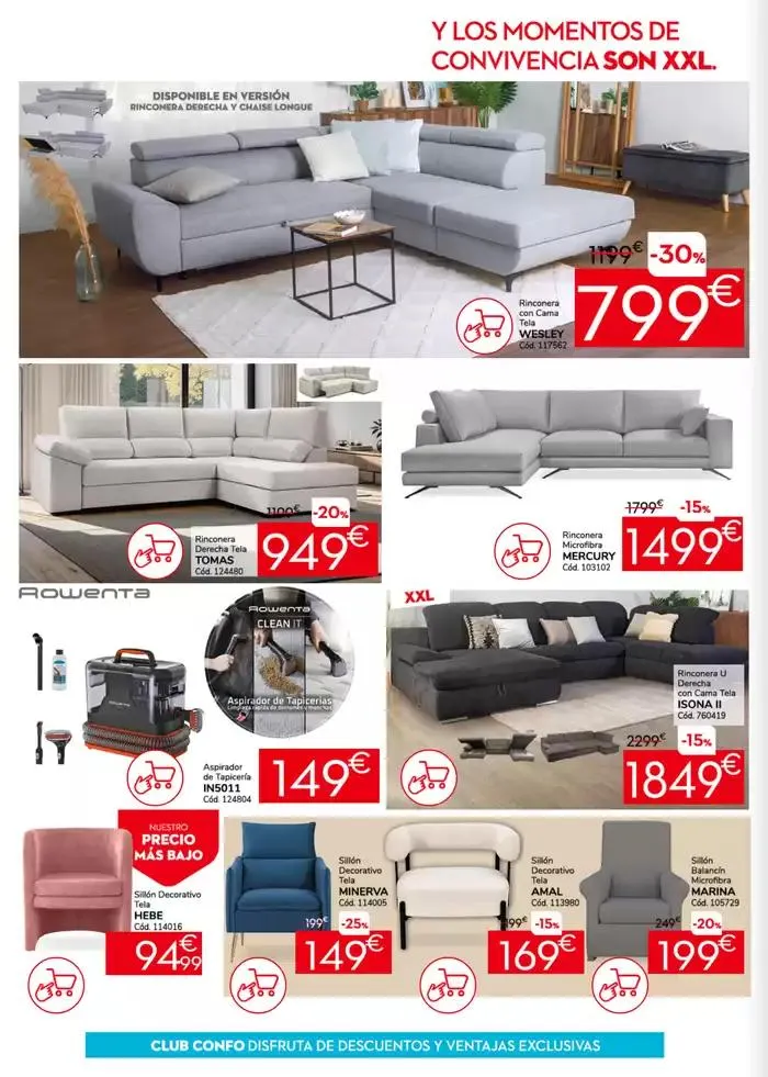 Catálogo de Hasta -50% dto. en sofás 28 de febrero al 26 de marzo 2025 - Página 4