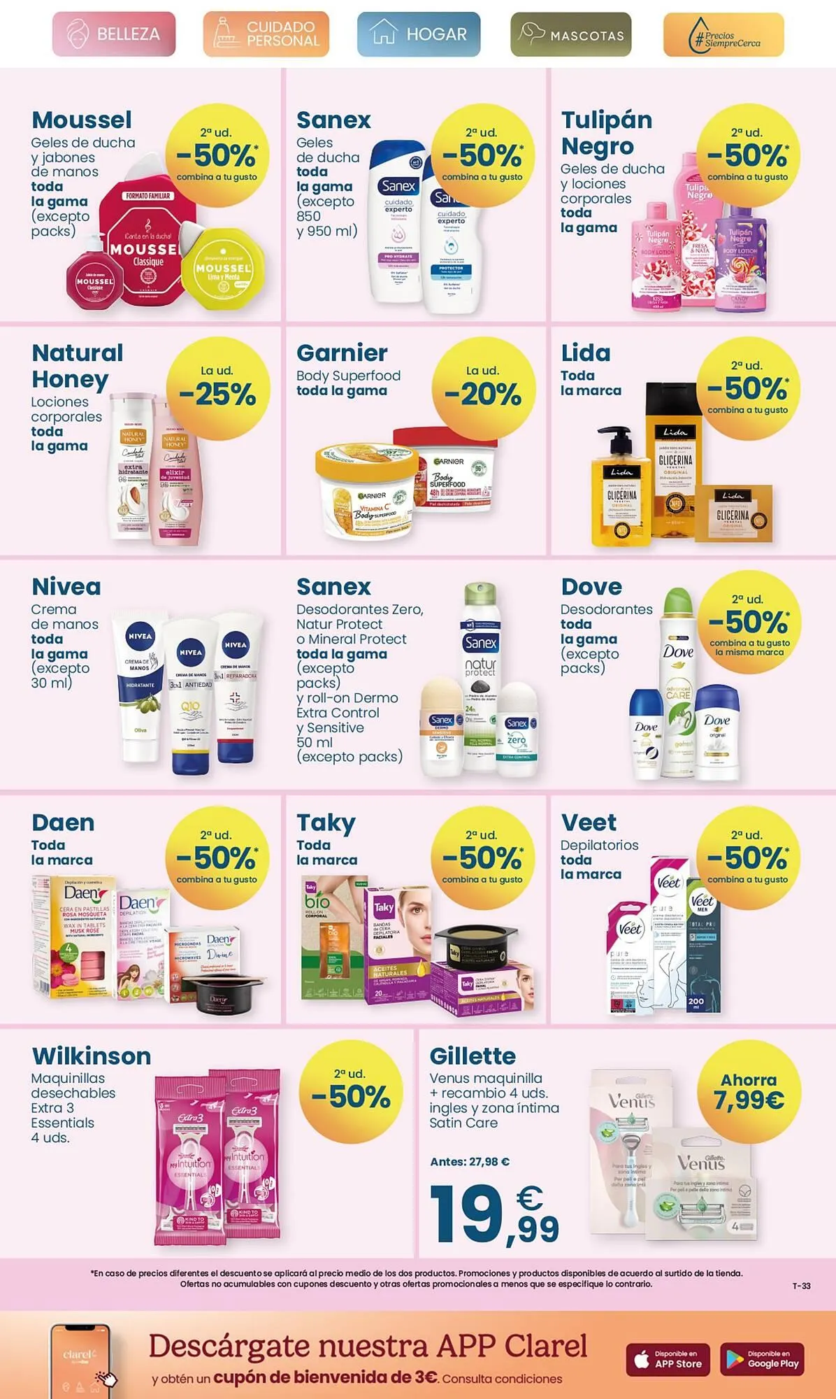 Catálogo de Folleto Clarel 14 de mayo al 27 de mayo 2025 - Página 3