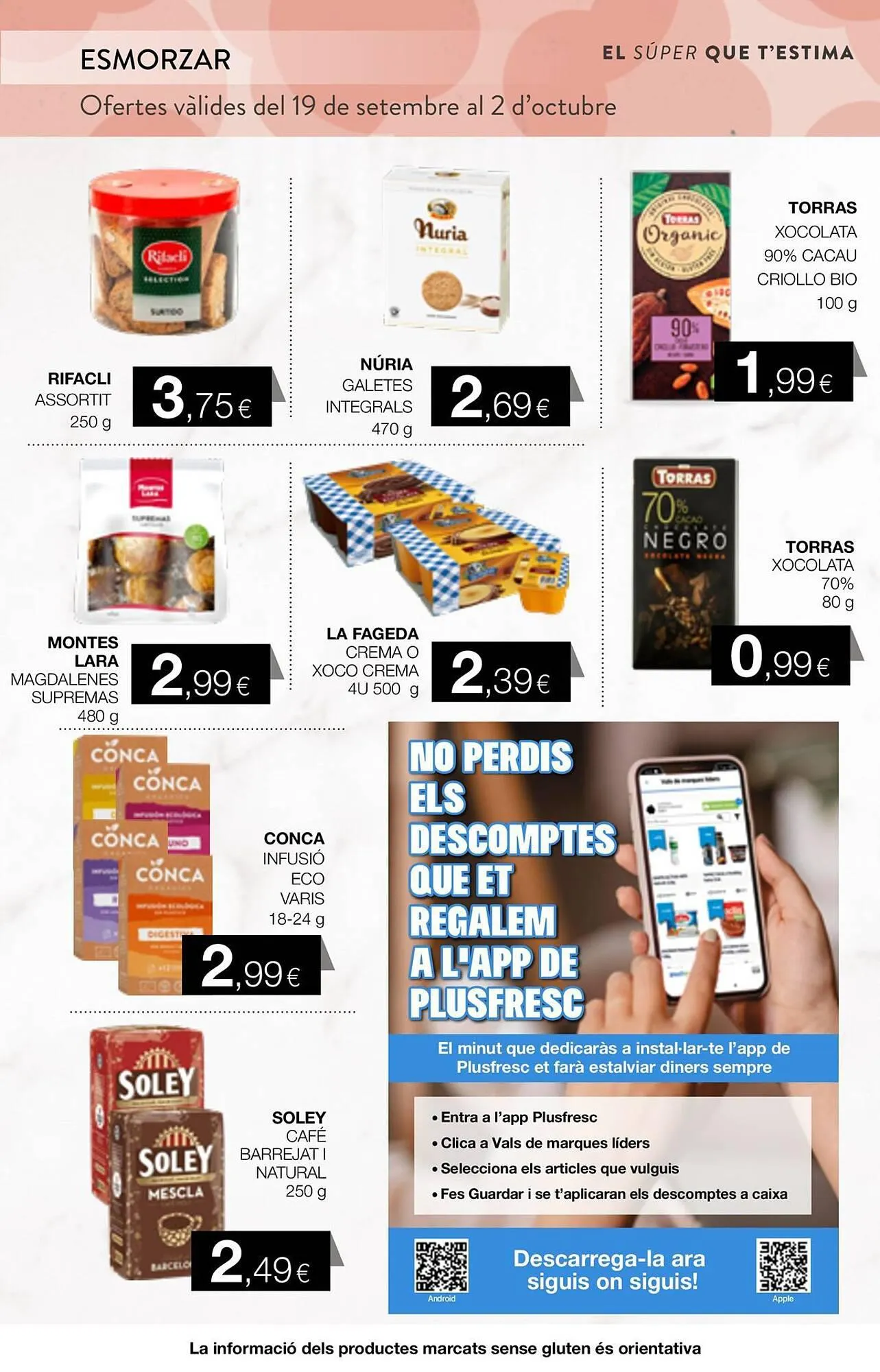 Catálogo de Folleto Plusfresc 20 de septiembre al 2 de octubre 2023 - Página 11