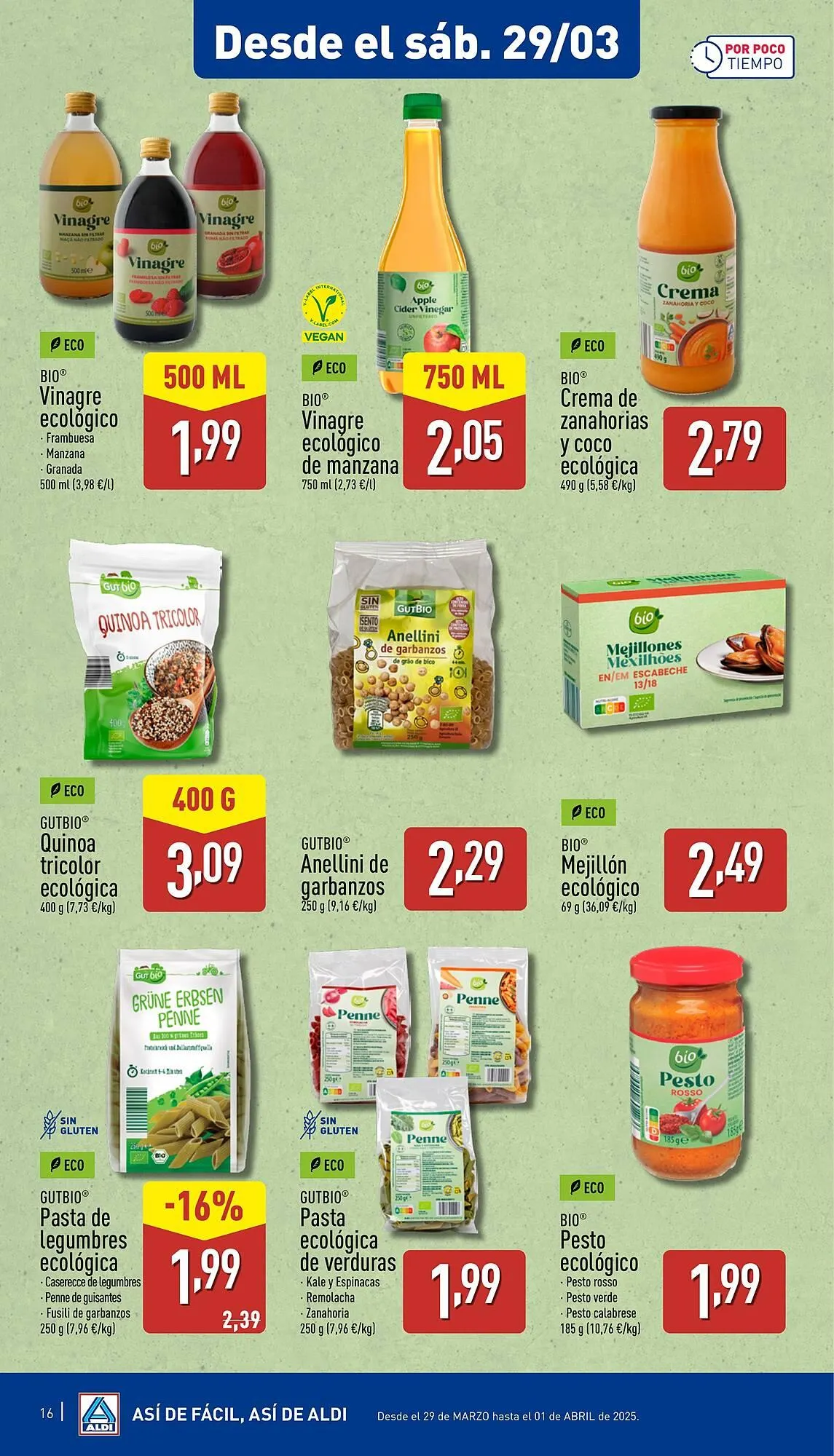 Catálogo de Folleto ALDI 26 de marzo al 1 de abril 2025 - Página 16