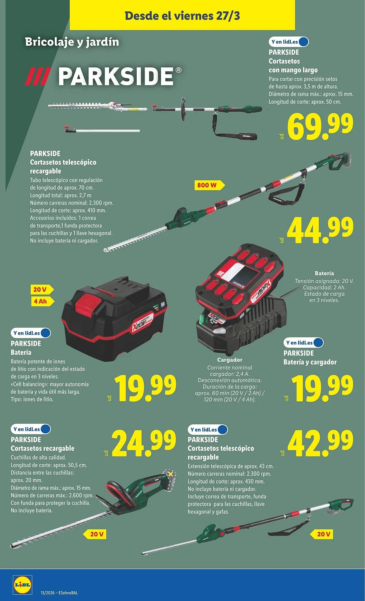 Catálogo de Catálogo Lidl 23 de marzo al 29 de marzo 2026 - Página 18