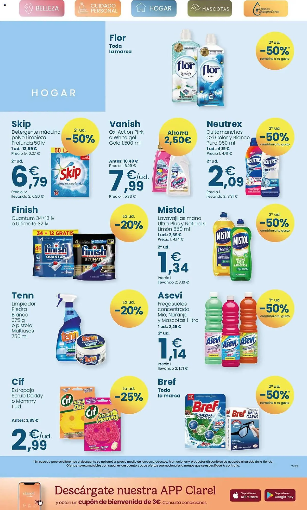 Catálogo de Folleto Clarel 22 de octubre al 4 de noviembre 2025 - Página 7