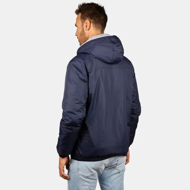 Chaqueta cortaviento acolchada de hombres