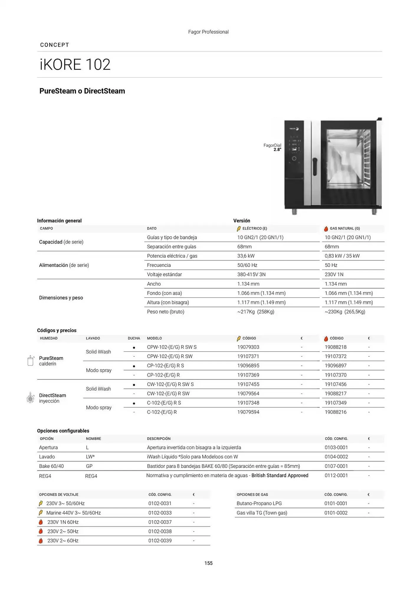 Catálogo de Folleto Fagor 3 de marzo al 1 de enero 2026 - Página 156