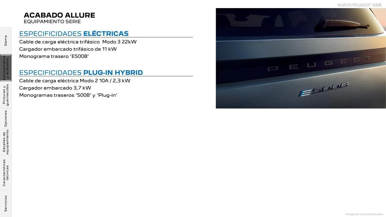 Catálogo de Nuevo Peugeot E-5008 Eléctrico 26 de junio al 26 de junio 2025 - Página 7